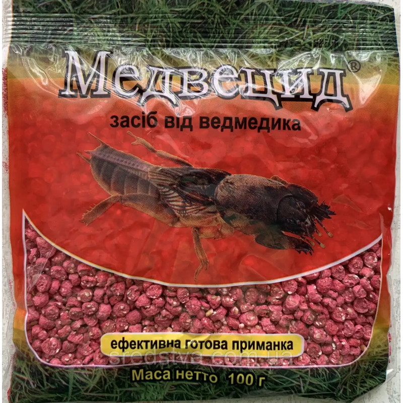 Медвецид 100г Засіб від капустянки (ведмедки) ефективна готова приманка, ФОП Несміян