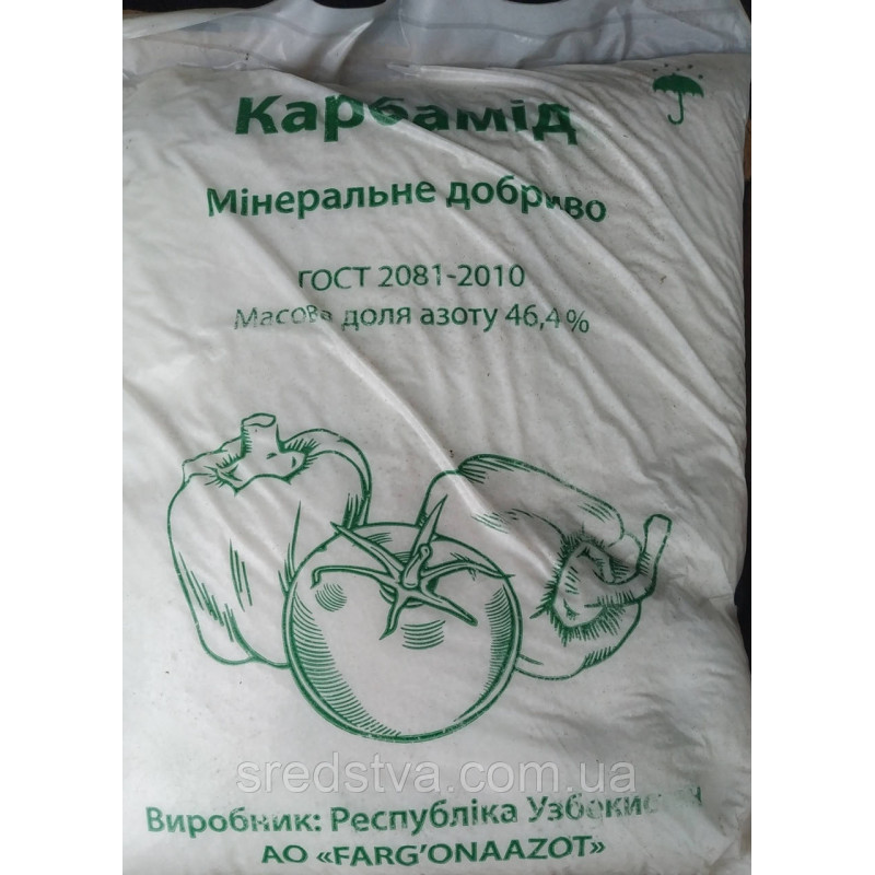 Карбамід (мочевина) 5кг (N-46%) водорозчинне найбільш концентроване азотне добриво ФерганаАзот